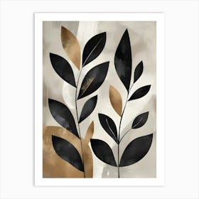 Leaves Canvas Print 1 Art Print