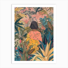 In The Garden Kenrokuen Japan 2 Art Print