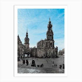 Streets Of Dresden Germany 04 Art Print