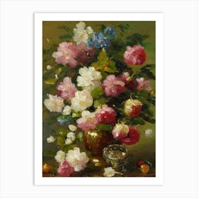 Cherry Blossom Painting 1 Flower Art Print
