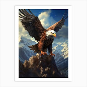 Bald Eagle 1 Art Print