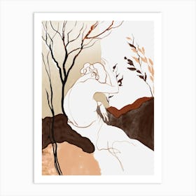 Woman Art Print