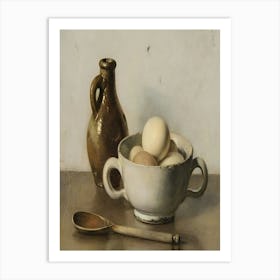 Eggs In A Bowl 1 Art Print