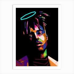 Juice WRLD WPAP Art Print