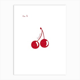 Cherry Kitchen Print Art Print