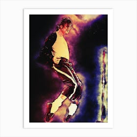 Spirit Michael Jackson Art Print