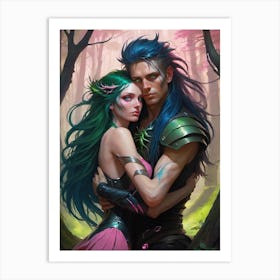 Fairytale Love Art Print