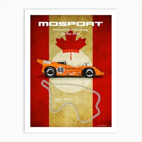 Mosport, McLaren, Dan Gurney Art Print