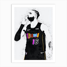 Caleb Martin Miami Heat Art Print