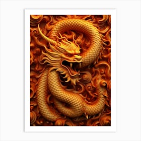 Chinese Dragon 1 Art Print