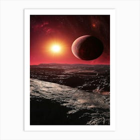 Nasa Planet Art Print