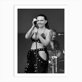 Tove Lo Rock En Seine Festival At Domaine National De Saint Cloud Art Print