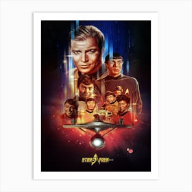 Star trek Art Print