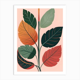 Leaves Of Autumn 1 Art Print