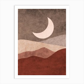 Moonlight Meditations Art Print