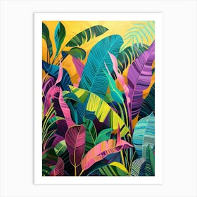 Tropical Jungle Art Print