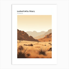 Larapinta Trail Australia 3 Hiking Trail Landscape Poster Art Print