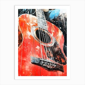 Acoustic Guitar 1 Art Print