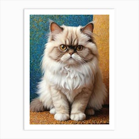 Persian Cat Pet Lover 1 Art Print