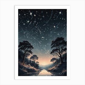 Starry Sky 1 Art Print