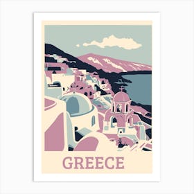 Greece 3 Art Print