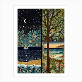 William Morris Tahiti Art Print