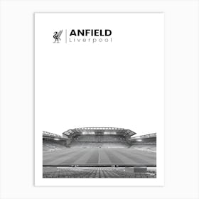Anfield Stadium Art Print