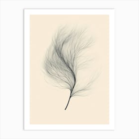 Leaf In The Wind Art Print