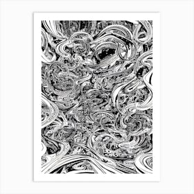 Swirls Art Print