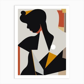 Abstract Woman 1 Art Print