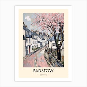 Padstow (Cornwall) Painting 4 Travel Poster Art Print