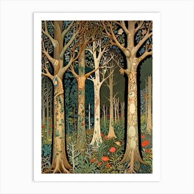 William Morris Forest 2 Art Print