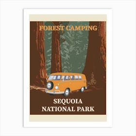 Sequoia National Park Art Print