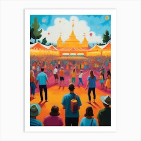 Festival Of The Sun Art Print