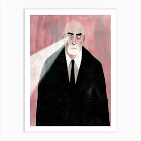 Man In The Suit 2 Art Print