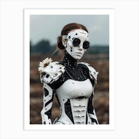 Robot Girl 1 Art Print