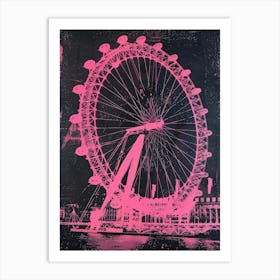 London Eye 10 Art Print