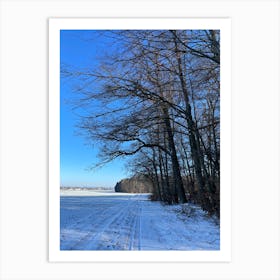 Winter Scene 15 Art Print