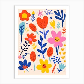 Floral Pattern Art Print