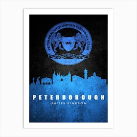 Peterborough United 3 Art Print