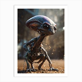 Alien Creature Art Print