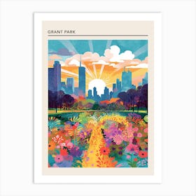 Grant Park Chicago United States Art Print