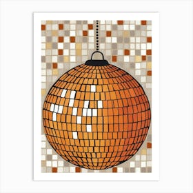 Disco Ball 61 Art Print