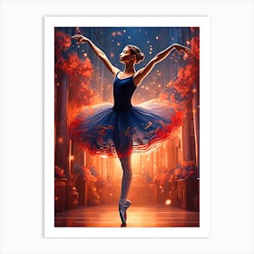 Ballet Dancer Art Print