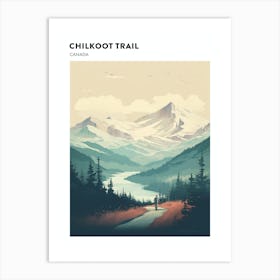 Chilkoot Trail Canada 2 Hiking Trail Landscape Poster Art Print