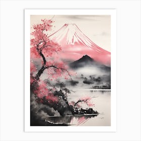 Fuji Scenery Art Print