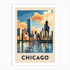 Chicago Travel Poster 13 Art Print