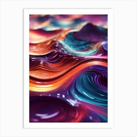 Abstract Painting  Print     Art Print