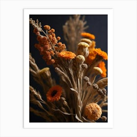 Dried Flowers 1 Art Print