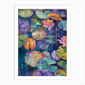 Water Lilies 8 Art Print